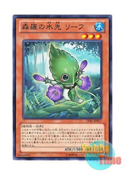 画像1: 日本語版 LVAL-JP017 Sylvan Marshalleaf 森羅の水先 リーフ (ノーマル)