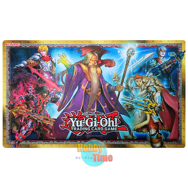 Yugioh Noble Knight Merlin Round Table Medraut Rubber Mat Playmat Mousepad 