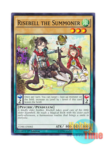 画像1: 英語版 CORE-EN002 Risebell the Summoner 召喚師ライズベルト (ノーマル) 1st Edition (1)