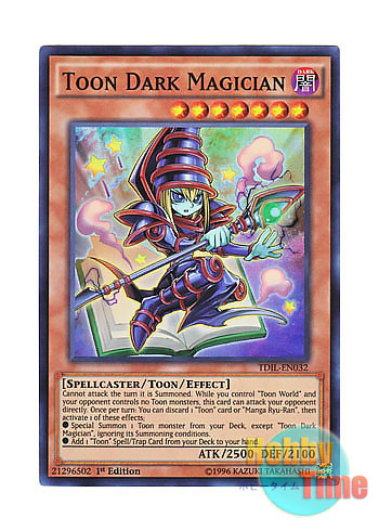 YuGiOh Toon Dark Magician Super Rare 1st Edition TDIL-EN032 