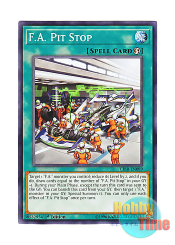 1st Edition COTD Code of th Common 3x F.A COTD-EN088 Circuit Grand Prix