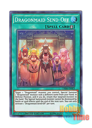 Dragonmaid Send-Off *Super Rare* CHIM-ENSE3 Limited Edition NM