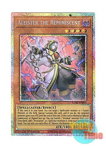 画像1: 英語版 CORI-EN015 Aleister the Reminiscent 追憶のアレイスター (スターライトレア) 1st Edition (1)