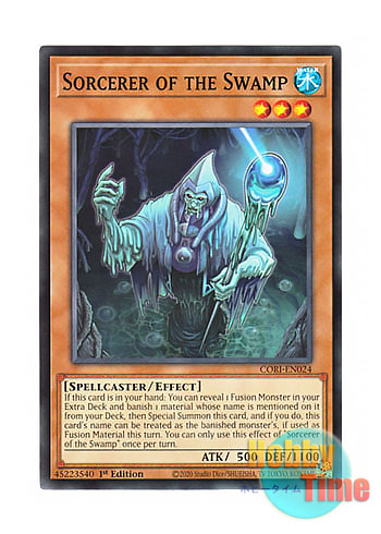 画像1: 英語版 CORI-EN024 Sorcerer of the Swamp 沼地の魔道王 (ノーマル) 1st Edition (1)