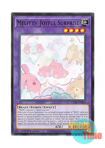 画像1: 英語版 CORI-EN034 Melffys' Joyful Surprise わくどきメルフィーズ (ノーマル) 1st Edition (1)