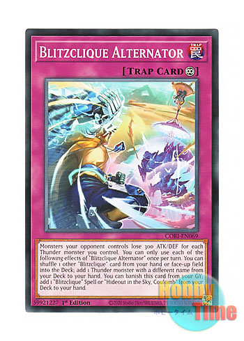 画像1: 英語版 CORI-EN069 Blitzclique Alternator 雷盟－リターンストローク (ノーマル) 1st Edition (1)