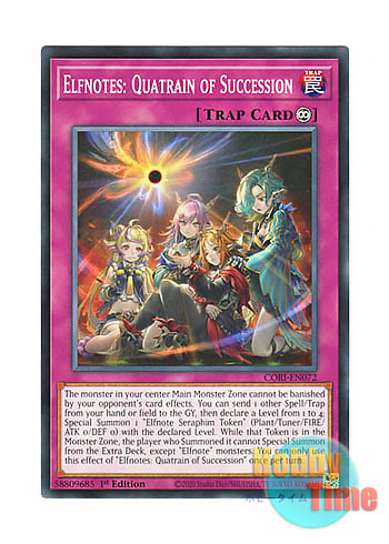 画像1: 英語版 CORI-EN072 Elfnotes: Quatrain of Succession エルフェンノーツ〜継唱のクウォートレイン〜 (ノーマル) 1st Edition (1)