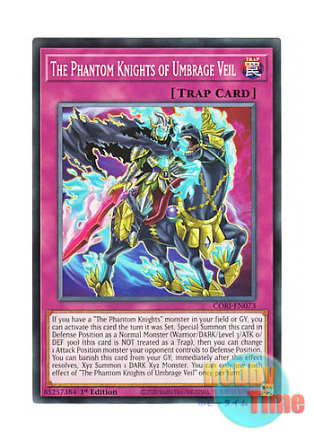 画像1: 英語版 CORI-EN073 The Phantom Knights of Umbrage Veil 幻影騎士団アンブレイジベイル (ノーマル) 1st Edition (1)