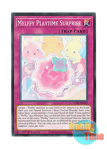 画像1: 英語版 CORI-EN075 Melffy Playtime Surprise どきどきメルフィータイム (ノーマル) 1st Edition (1)