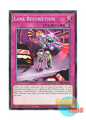 画像1: 英語版 CORI-EN078 Lane Restriction レーン・リストリクション (ノーマル) 1st Edition (1)