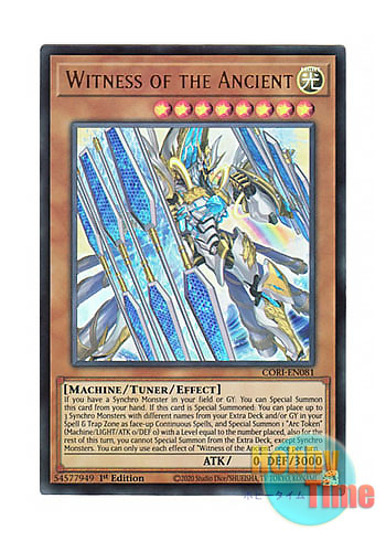 画像1: 英語版 CORI-EN081 Witness of the Ancient 日本未発売 (ウルトラレア) 1st Edition (1)