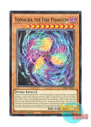 画像1: 英語版 CORI-EN083 Yomagna the Fire Phantom 日本未発売 (ノーマル) 1st Edition (1)