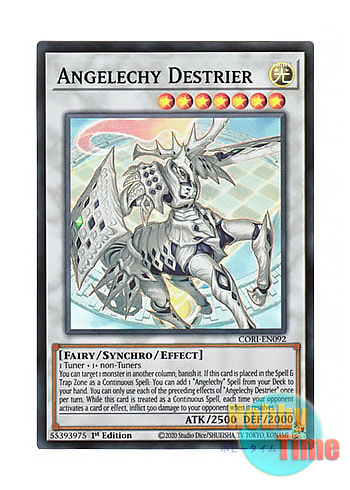 画像1: 英語版 CORI-EN092 Angelechy Destrier 日本未発売 (スーパーレア) 1st Edition (1)
