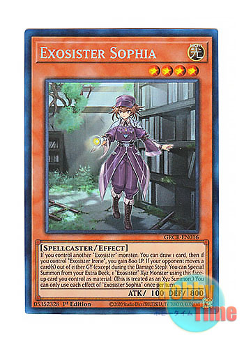 英語版 GRCR-EN016 Exosister Sophia エクソシスター・ソフィア (コレクターズレア) 1st Edition