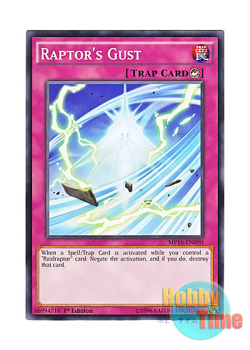 英語版 Mp16 En090 Raptor S Gust ラプターズ ガスト ノーマル 1st Edition