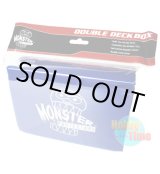 画像: MONSTER PROTECTORS ダブルデッキケース ブルー