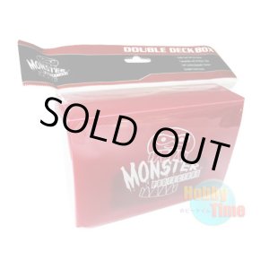 画像: MONSTER PROTECTORS ダブルデッキケース レッド