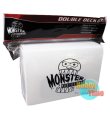 画像1: MONSTER PROTECTORS ダブルデッキケース ホワイト