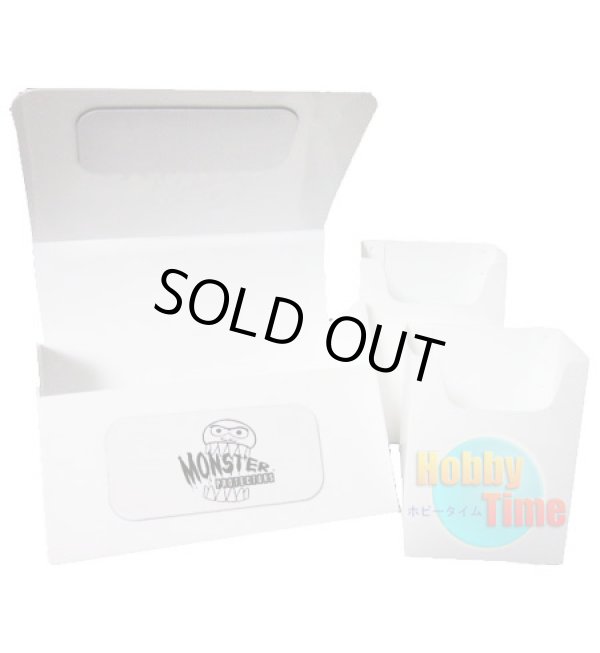 画像2: MONSTER PROTECTORS ダブルデッキケース ホワイト