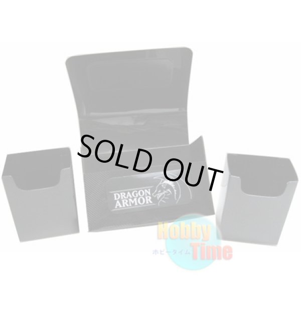 画像2: ドラゴン・アーマー ダブルデッキケース ブラック