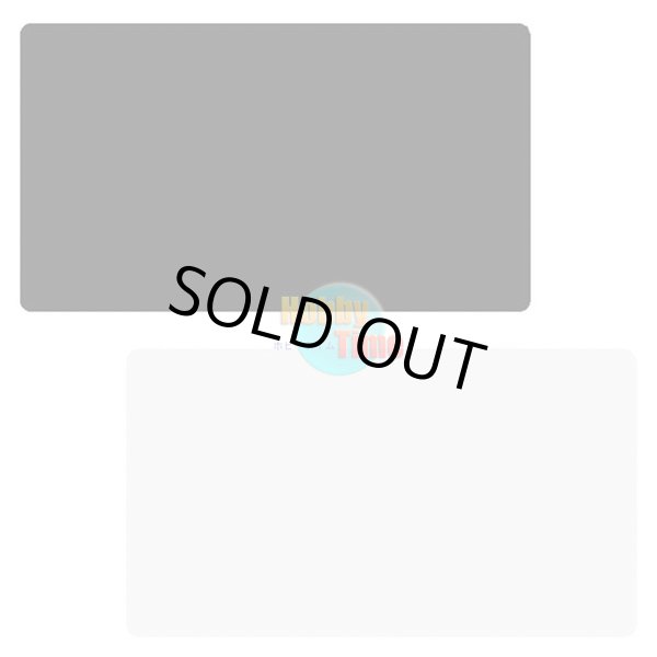 画像1: ★ 2枚セット ★ プレイマット ブランク 無地 【ブラック & ホワイト】