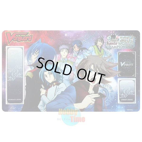 画像1: ヴァンガード 英語版 プレイマット 2014 WCS-RQ 先導アイチ & オリビエ・ガイヤール & ラウル・セラ & ラティ・カーティ & フィリップ・ネーヴ & 櫂トシキ