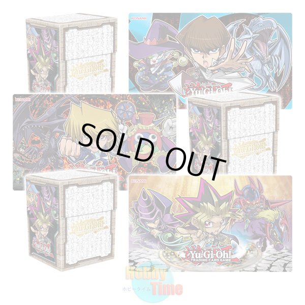 画像1: ★ ちびフルセット ★英語版 プレイマット ちびキャラクターズ 3種類 + シングルデッキケース 2015 ちびキャラクターズ 3個