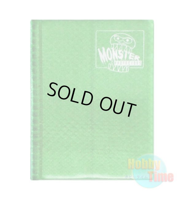 画像1: MONSTER PROTECTORS アルバム クリアグリーン 【4ポケット】
