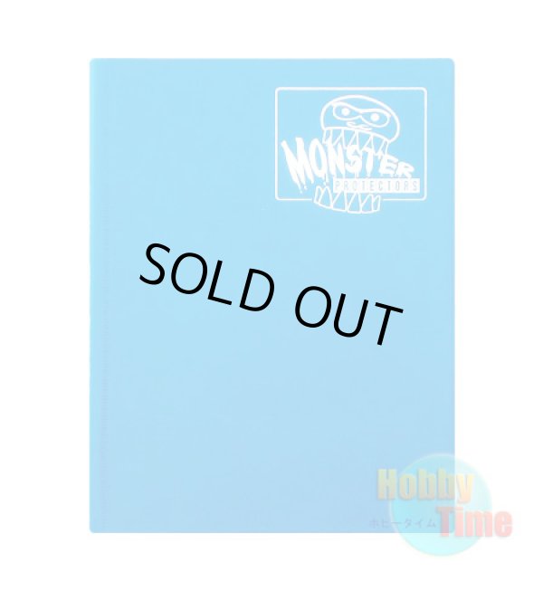 画像1: MONSTER PROTECTORS アルバム マットブルー 【9ポケット】