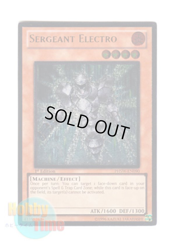 画像1: 英語版 PHSW-EN090 Sergeant Electro エレクトロ軍曹 (レリーフレア) 1st Edition