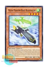 画像: 英語版 LTGY-EN023 Mecha Phantom Beast Blackfalcon 幻獣機ブラックファルコン (ノーマル) 1st Edition