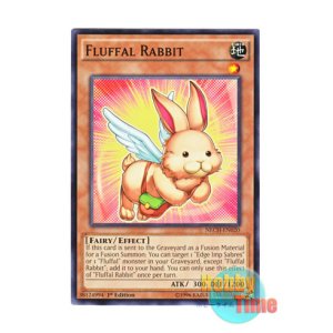 画像: 英語版 NECH-EN020 Fluffal Rabbit ファーニマル・ラビット (ノーマル) 1st Edition