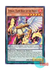 画像: 英語版 CROS-ENAE1 Zefraxa, Flame Beast of the Nekroz 炎獣の影霊衣－セフィラエグザ (スーパーレア) Limited Edition