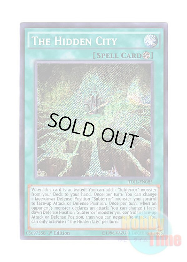 画像1: 英語版 TDIL-EN085 The Hidden City 地中界シャンバラ (シークレットレア) 1st Edition