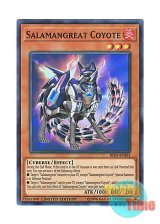 画像: 英語版 RIRA-ENSE1 Salamangreat Coyote 転生炎獣コヨーテ (スーパーレア) Limited Edition