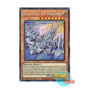 画像: 英語版 BACH-EN004 Blue-Eyes Jet Dragon ブルーアイズ・ジェット・ドラゴン (シークレットレア) 1st Edition