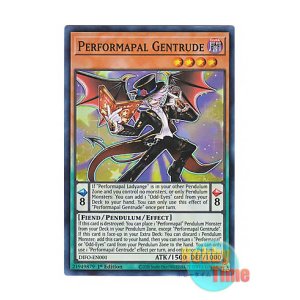 画像: 英語版 DIFO-EN001 Performapal Gentrude EMジェントルード (スーパーレア) 1st Edition