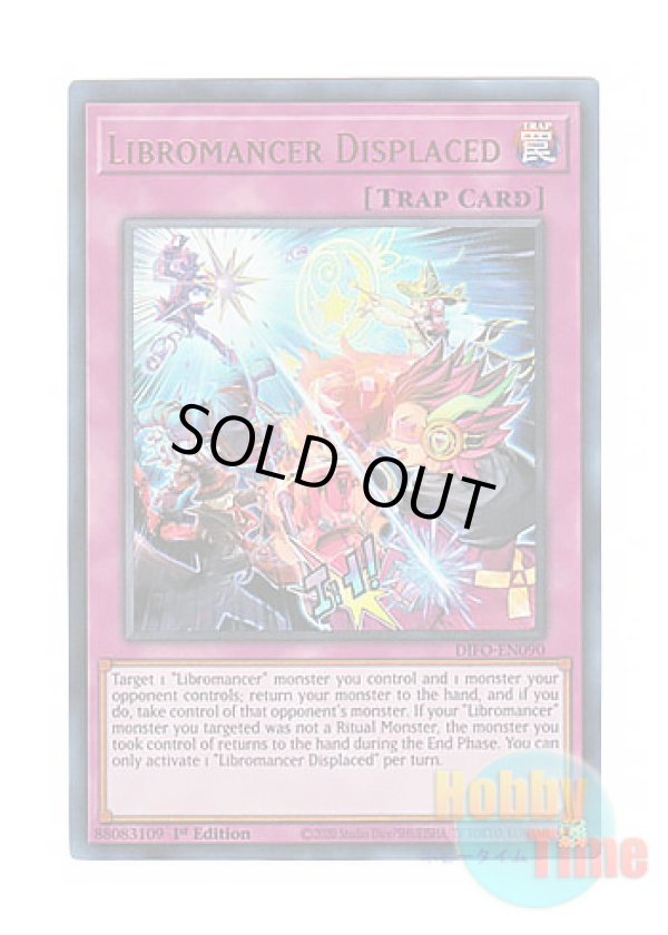 画像1: 英語版 DIFO-EN090 Libromancer Displaced リブロマンサー・アフェクテッド (ウルトラレア) 1st Edition
