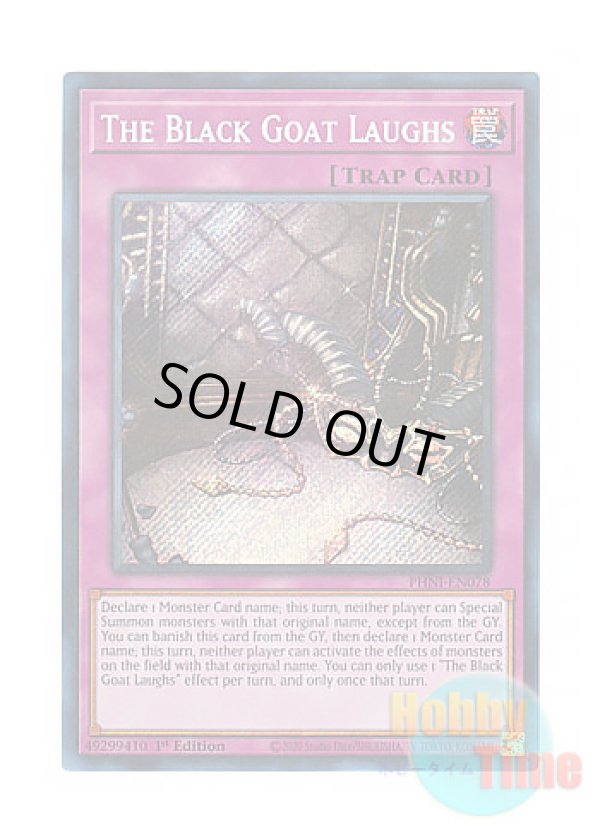 画像1: 英語版 PHNI-EN078 The Black Goat Laughs 嗤う黒山羊 (シークレットレア) 1st Edition