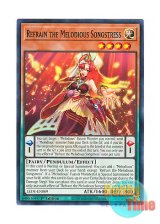 画像: 英語版 LEDE-EN009 Refrain the Melodious Songstress 幻奏の歌姫ルフラン (ノーマル) 1st Edition