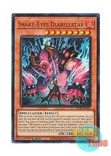 画像: 英語版 LEDE-EN011 Snake-Eyes Diabellstar 蛇眼の大炎魔 (ウルトラレア) 1st Edition