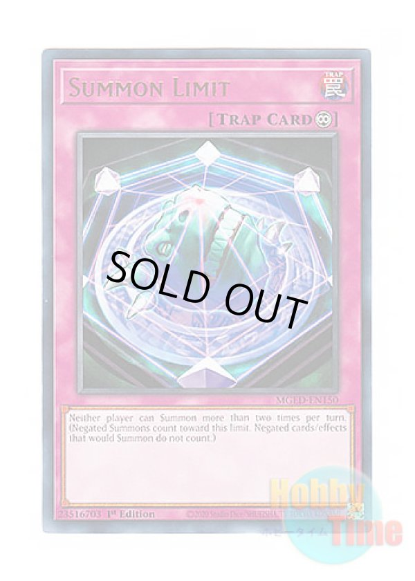 画像1: 英語版 MGED-EN150 Summon Limit サモンリミッター (レア：ゴールド) 1st Edition