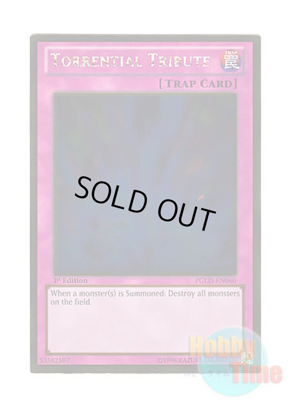 画像1: 英語版 PGLD-EN060 Torrential Tribute 激流葬 (ゴールドレア) 1st Edition