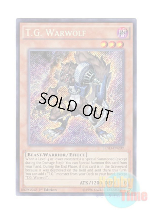 画像1: 英語版 LC5D-EN209 T.G. Warwolf TG ワーウルフ (シークレットレア) 1st Edition