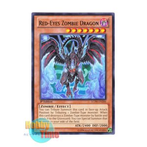 画像: 英語版 LCJW-EN206 Red-Eyes Zombie Dragon 真紅眼の不死竜 (レア) 1st Edition