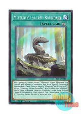 画像: 英語版 L26D-ENM18 Mitsurugi Sacred Boundary 巳剣之磐境 (ノーマル) 1st Edition