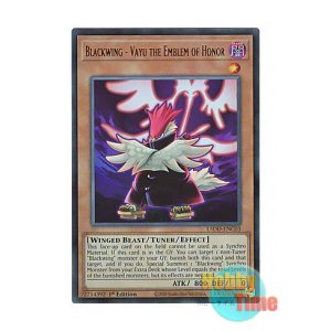 画像: 英語版 L5DD-ENC03 Blackwing - Vayu the Emblem of Honor BF－大旆のヴァーユ (ウルトラレア) 1st Edition