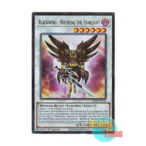 画像: 英語版 L5DD-ENC31 Blackwing - Nothung the Starlight BF－星影のノートゥング (ウルトラレア) 1st Edition