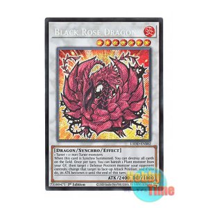 画像: 英語版 L5DD-ENS02 Black Rose Dragon ブラック・ローズ・ドラゴン (シークレットレア) 1st Edition