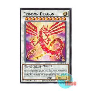 画像: 英語版 L5DD-ENY41 Crimson Dragon 赤き竜 (ノーマル) 1st Edition